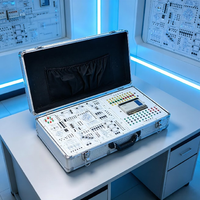 Kit de formation PLC RUIMU, système de formation pour contrôleur logique programmable Mitsubishi FX, construction métallique, design portable, extensible