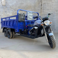 Motocyclette à neuf roues à benne basculante, à usage de transport de marchandises, domestique et agricole