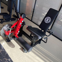 Nouvelle machine d'hyperextension inversée nordique - Appareil professionnel pour développer les fessiers et les ischio-jambiers pour l'entraînement à domicile