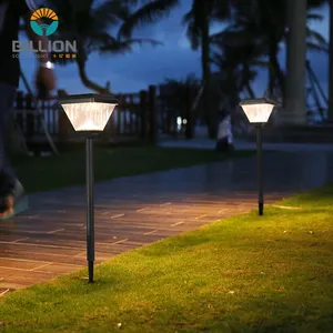 Newest Waterproof Solar Lamp Outdoor Garden Decorative Solar Battery Outside LED Lawn Light