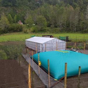 خزان مياه من كلوريد البولي فينيل مضاد للماء والنار من البولي فينيل ، خزان مياه الأمطار سعة 5000 لتر للمنزل الأخضر - Product Image 1