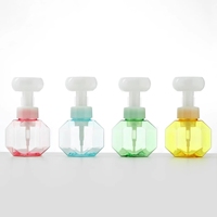 Vente en gros 300ml vide en plastique PETG forme de pétale mousse distributeur bouteille fleur mousse pompe bouteille pour savon liquide lavage des mains