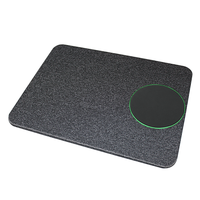 Oem personnalisé Surface dure en tissu PU Accessoires pour ordinateur portable Grande souris Ordinateur de bureau Tapis de souris en cuir