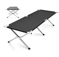 Lit de camping pliant avec sac de transport pour voyager lit de tente portable facile à installer lit de camping en plein air lit de tente pour adultes