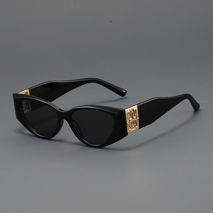 New High Quality Retro <strong>Square</strong> Luxury Cat's Eye Sunglasses Women's Fashion Cat-Shaped High-Level <strong>Face</strong> Shading Read &amp; <strong>Sun</strong> <strong>Glasses</strong> - Product Image 2