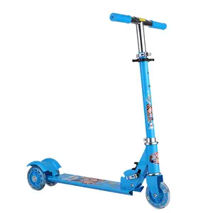 سكوتر 3 عجلات للأطفال قابل للطي ارتفاع قابل للتعديل ركلة سكوتر ارتفاع قابل للتعديل تذبذب سكوتر