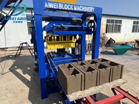 Prix d'usine – Machine semi-automatique QT4-24 pour la fabrication de blocs, machine à briques, machine à béton creux – Vente directe