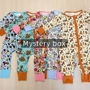 Pijama de bambú para bebé de fábrica, pelele con cremallera bidireccional, body de bambú personalizado de alta calidad para bebé - Product Image 4