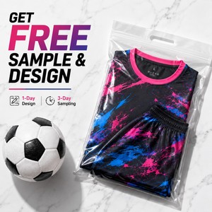 Maglia da Calcio Personalizzata con Logo Ricamato, Stampa Sponsor sul Petto e Schiena, Tessuto Traspirante per Squadre Semi Professionali - Product Image 6