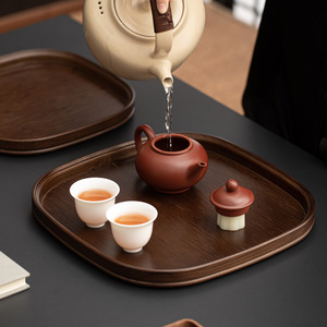 ถาดไม้ไผ่สไตล์ญี่ปุ่นลายพืชไม่สมมาตรสำหรับตกแต่งเสิร์ฟผลไม้ - Product Image 3