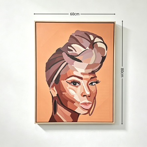 Peinture à l'huile abstraite moderne <span class=keywords><strong>60</strong></span>*80cm, peinte à la main, nature morte 3D, toile faite à la main, art mural encadré, œuvre originale - Product Image 5
