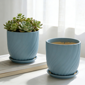 <span class=keywords><strong>Maceta</strong></span> de Cerámica Mexicana OEM, Fabricada en China, Estilo Wabi-Sabi, <span class=keywords><strong>Maceta</strong></span> para Vivero, Venta al por Mayor, <span class=keywords><strong>Maceta</strong></span> Esmaltada a Mano - Product Image 2