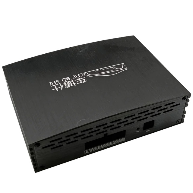 Split Brushed Aluminum Extrusion Chassis For DIY Automotive DSP Audio Controller Hardware Box