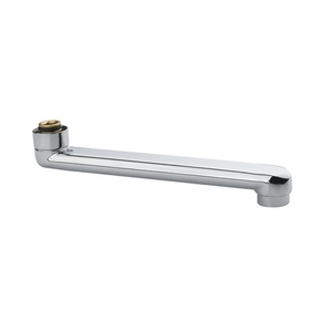 Grifo Mezclador Universal de Pared con Caño de 25 cm, Acabado Cromado, Accesorio para Baño - Product Image 1