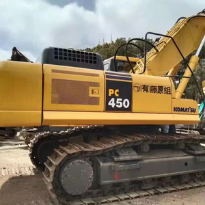Excavatrice sur chenilles d'occasion Komatsu Pc450, moteur diesel, modèle 2023, 45 tonnes, excellent état, équipement de construction à haute efficacité - Product Image 1