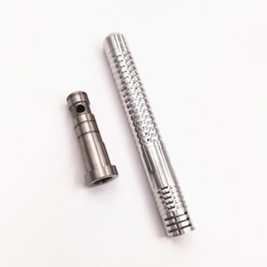 Precision Custom <b>Titanium</b> CNC Machining Parts Milling Turning Service 5-Axis <b>Titanium</b> Flange Tube Parts High Quality - Product Image 3