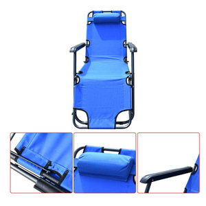 Canapé inclinable pliable de haute qualité, chaise longue d'extérieur durable - Product Image 4