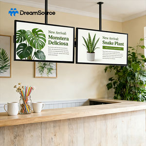 Écran tactile LCD 4K mural pour affichage numérique de menus avec CMS basé sur le cloud pour restaurants, hôtels, ascenseurs - Product Image 1