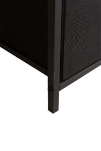 Hua Cheng HC5HBC 5-Drawer Freestanding Modern Dresser Stainless Steel MDF Panel Pine Construction Durable Bedroom Living Room - Product Image 2