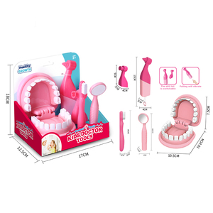 Enfants jouer maison intérieur/extérieur semblant jouer médecin dentiste jouets ensemble dents en plastique jeu de rôle éducatif unisexe - Product Image 1