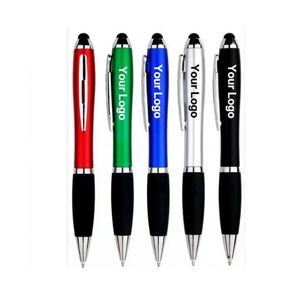 Bolígrafo Personalizado con Logotipo Impreso e Iluminado, Empuñadura de Goma Personalizada con Ancho de Escritura de 1.0 mm, Bolígrafo Promocional de Plástico con Logotipo - Product Image 2