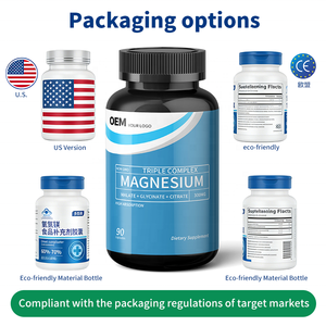 Capsules de complexe triple de magnésium (conformes aux normes US/UE) certifiées cGMP/EFSAs pour les opérateurs de marques mondiales - Product Image 6