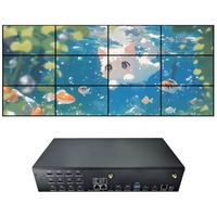 Contrôleur de mur vidéo 8K RK3588, HDMI 4K, répartition 3x3, 2x2, 1x5, rotation à 90°, Android 14, boîtier Linux, LAN Gigabit