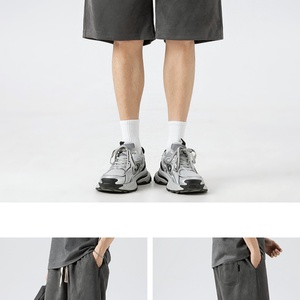 Shorts de sport personnalisés en polyester, décontractés, style hip-hop, streetwear, pour activités de plein air, séchage rapide, respirants - Product Image 2
