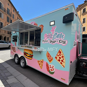 Ice Cream <b>And</b> <b>Hot</b> Dog Cart Full Kitchen Customizable Concession Window Mobile Food <b>Coffee</b> Truck Trailer Bakery - Product Image 6