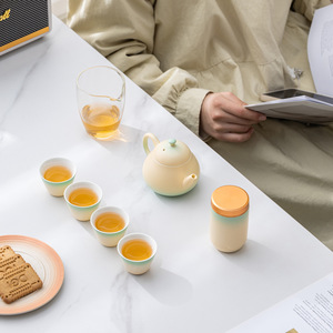 Gradient Ceramic Tea <b>Set</b> <b>Gift</b> <b>Set</b> Modern Style For Business <b>Gifts</b> With Personalization Option - Product Image 2