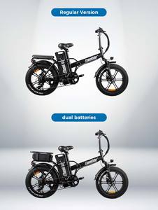 Vélo électrique Chamrider DTS425 48V32AH à longue autonomie, grande capacité, cadre en acier gris, assistance à la pédalage, vélo de <span class=keywords><strong>livraison</strong></span> pour les trajets en ville - Product Image 5