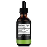 Vente en gros sous marque privée : Sirop aqueux en vrac, Supplément Splina en vrac 6000 mg Menthe, Gouttes de chlorophylle liquide
