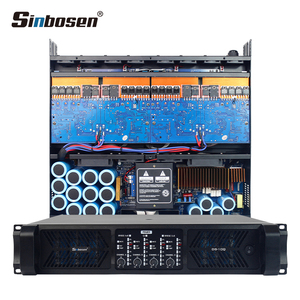 Nhà sản xuất amply công suất Sinbosen DS-10Q 4 Ohm mạnh mẽ, loại Class Td, 4 kênh, <span class=keywords><strong>2100</strong></span> Watts dành cho sân khấu - Product Image 2