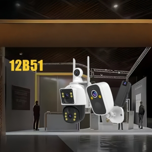 <span class=keywords><strong>Camera</strong></span> an ninh tầm nhìn ban đêm CMOS PTZ đủ màu TS4 3MP 4G SIM Còi báo động trong nhà Âm thanh hai chiều Cloud - Product Image 2