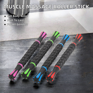 Rodillo de Masaje Manual de PP de 44.5cm, Unisex, para Terapia Corporal, Escultura Corporal, Masaje Muscular y Relajación JNOM JNOM-0398 - Product Image 2