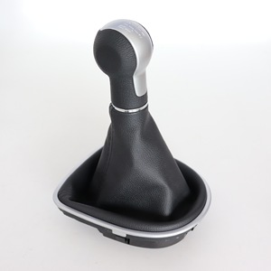 Seat Gear <b>Shift</b> <b>Knob</b> Leather Wrapped Ergonomic Design For Manual Transmission Cars - Product Image 1