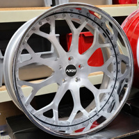 Jantes forgées NJQS pour camion, 24, 26, 28 pouces, 6x139.7, 5x127, à déport profond, personnalisées pour Ford F150, Chevy Silverado, Dodge Ram Pickup