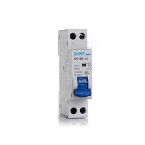 Interruptor Automático Chint Nbh8 1P+N 20A 4.5kA Curva C Montaje en Riel DIN 230V Plástico - Product Image 1