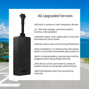 Theo dõi GPS Độ chính xác cao đa băng tần với giám sát an toàn phát lại tuyến đường trực tiếp cho các công ty cho thuê xe và hậu cần - Product Image 4