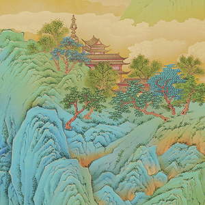 Dipinti Paesaggistici in Ottone Fatti a Mano, Adatti per Murales in Metallo Stile Cinese per Soggiorni e Hall di Hotel di Lusso - Product Image 4