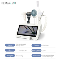Dermasha 2024 Machine de croissance des cheveux pour les professionnels Analyseur de cuir chevelu Scanner de peau Machine de traitement du cuir chevelu Dispositif de croissance des cheveux