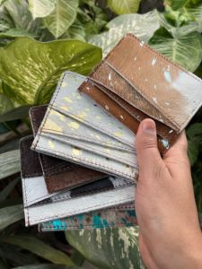 Portafoglio in crine di cavallo e pelle bovina di alta qualità con logo personalizzato, molto venduto, porta carte di credito, porta documenti, pochette da donna e da <span class=keywords><strong>uomo</strong></span> - Product Image 4