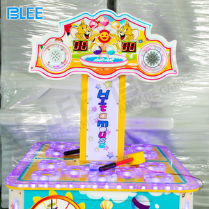 Macchina da gioco Arcade con doppio esercizio di riflessi veloci Whack talpa macchina arcade di fabbrica Custom 2 giocatori - Product Image 3