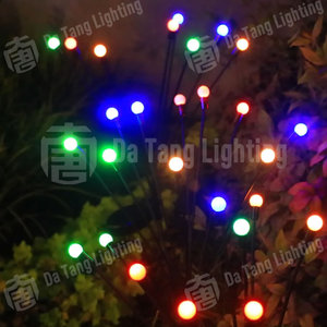 Luces Solares LED para Jardín con Diseño de Luciérnaga, Impermeables, Oscilantes, para Decoración de Parques, Caminos, Patios y Terrazas - Product Image 2