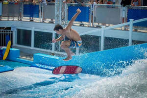 Simulador de Surf Doble Estilo Océano para Parque Acuático, <span class=keywords><strong>Flowrider</strong></span> de Olas Artificiales en Venta - Product Image 4