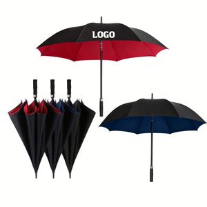 Parapluie promotionnel personnalisé avec logo imprimé, parapluie automatique résistant au vent, parapluie japonais à plusieurs baleines - Product Image 1