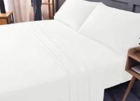 Draps de lit en coton égyptien 100% de qualité hôtelière de Dubaï, 600 fils, excellent rapport qualité-prix