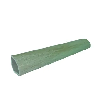 Winmax impermeable WPC Cuarto Redondo para zócalo moderno impermeable duradero decorativo moldura de suelo