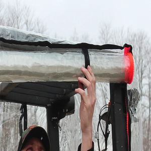 Cubierta de lluvia para montacargas de tamaño OEM, material de PVC que se adapta a Logotipo de hasta 6.000 y 12.000 libras, modelo 'cc' by - Product Image 3