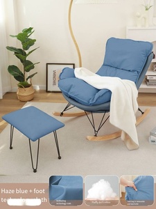 Gỗ vải đặt nhà commode nằm ngả xoay giải trí Rocking Chair với bedpan - Product Image 4